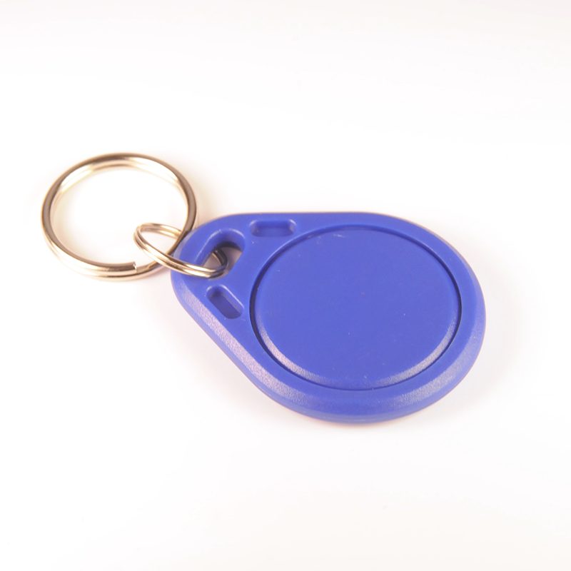 blue RFID key fob-plicards