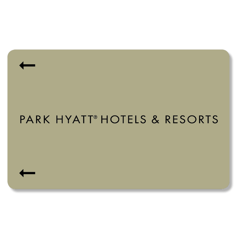 park hyatt key card-plicards