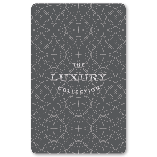 luxury collection key card-plicards