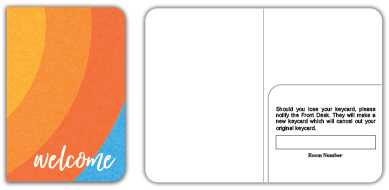 key card presentation envelope-plicards