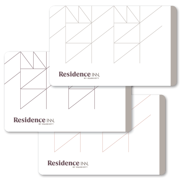 residence inn key card-plicards