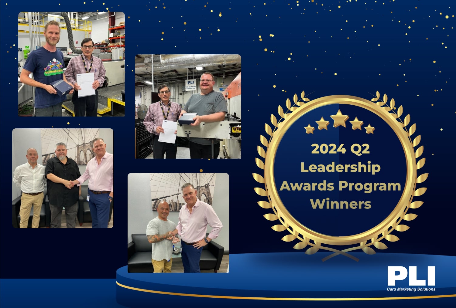 Leadership Awards Program Winners for Q2 2024