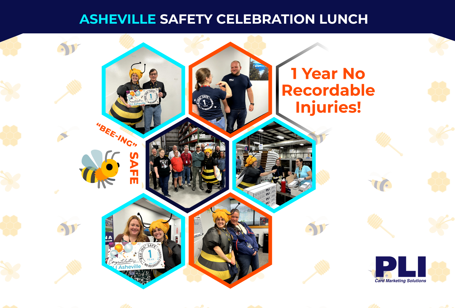 Celebrating a Year of Safety: PLI Asheville’s “Bee-ing Safe” Milestone