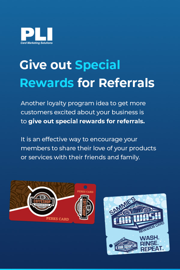 Give out Special Rewards for Referrals